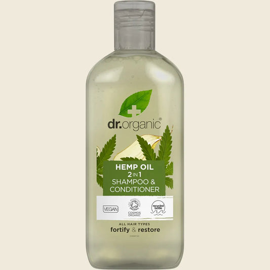 Dr. Organic 2 in 1 Shampoo Conditioner Hemp Oil 265ml