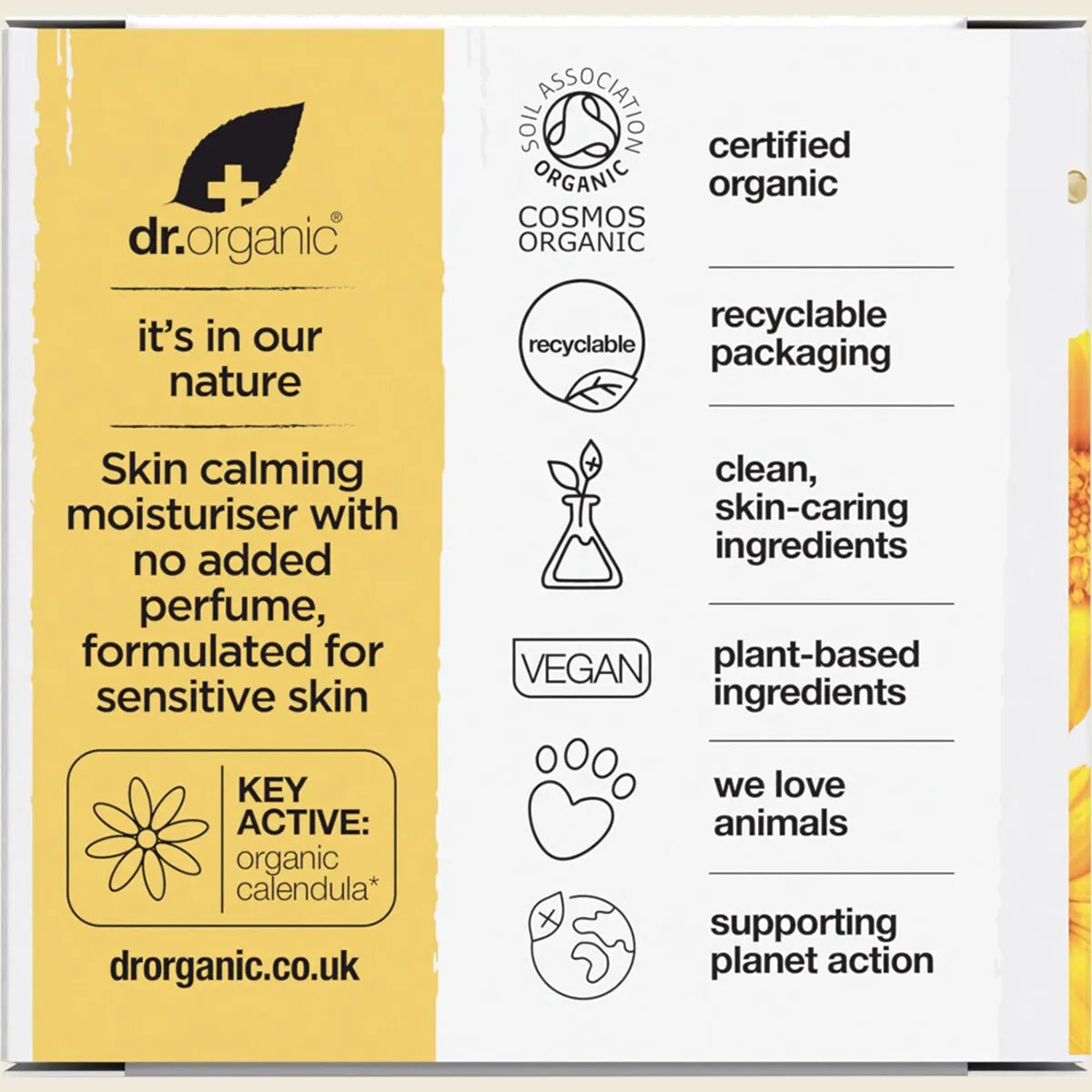 Dr. Organic Calendula Cream 50ml