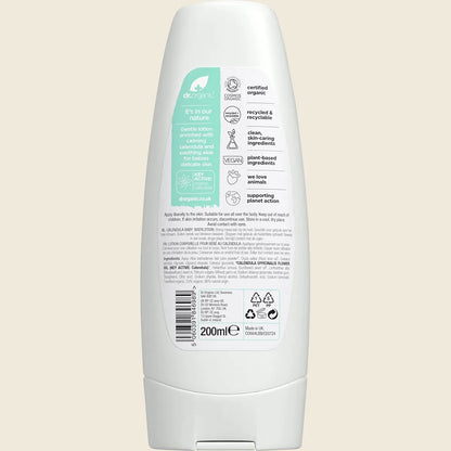 Dr. Organic Unfragranced Baby Lotion Organic Calendula 200ml