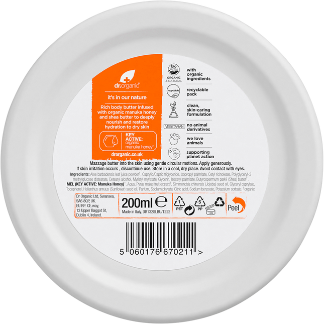 Body Butter Manuka Honey