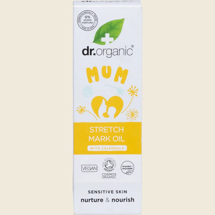 Dr. Organic Mum Stretch Mark Oil with Calendula 100ml