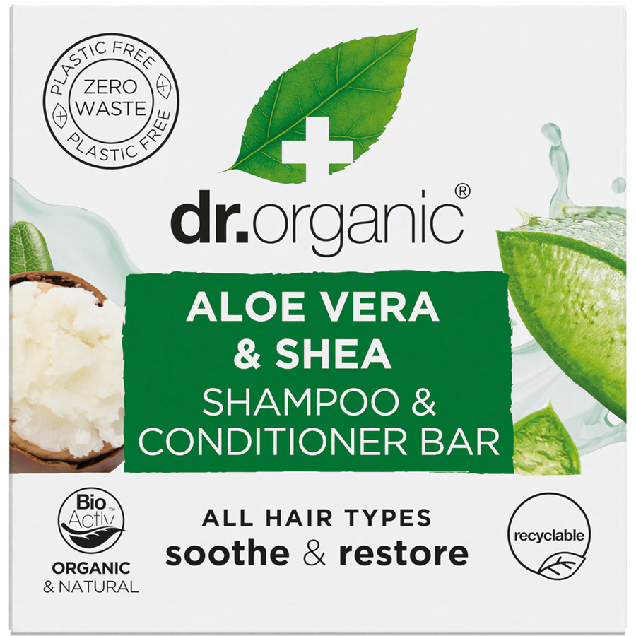 Shampoo & Conditioner Bar Aloe Vera & Shea All Hair