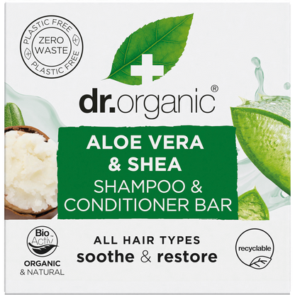 Shampoo & Conditioner Bar Aloe Vera & Shea All Hair