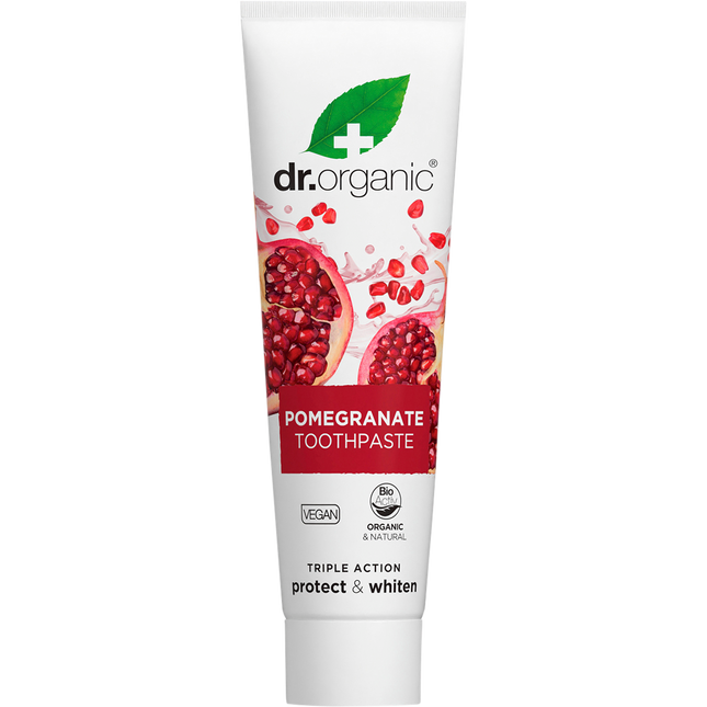 Toothpaste Whitening Organic Pomegranate