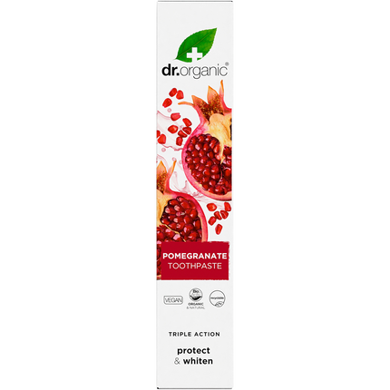 Toothpaste Whitening Organic Pomegranate