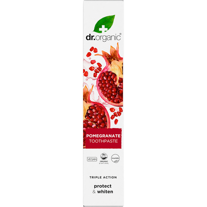 Toothpaste Whitening Organic Pomegranate
