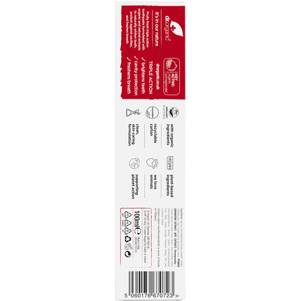 Toothpaste Whitening Organic Pomegranate