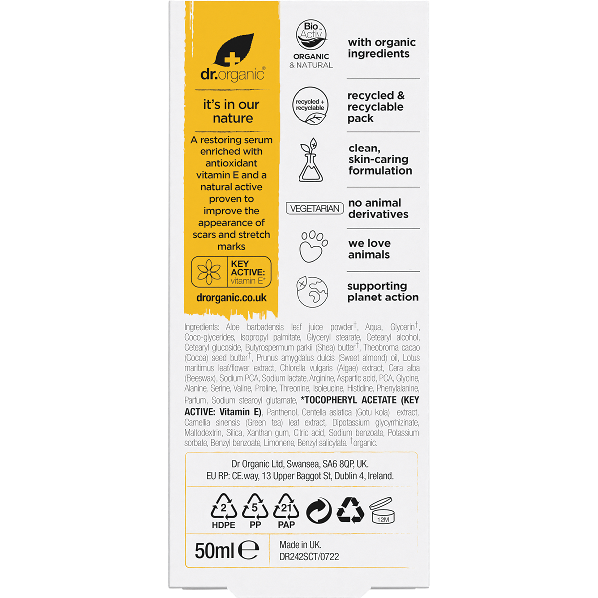 Scar & Stretch Serum Vitamin E