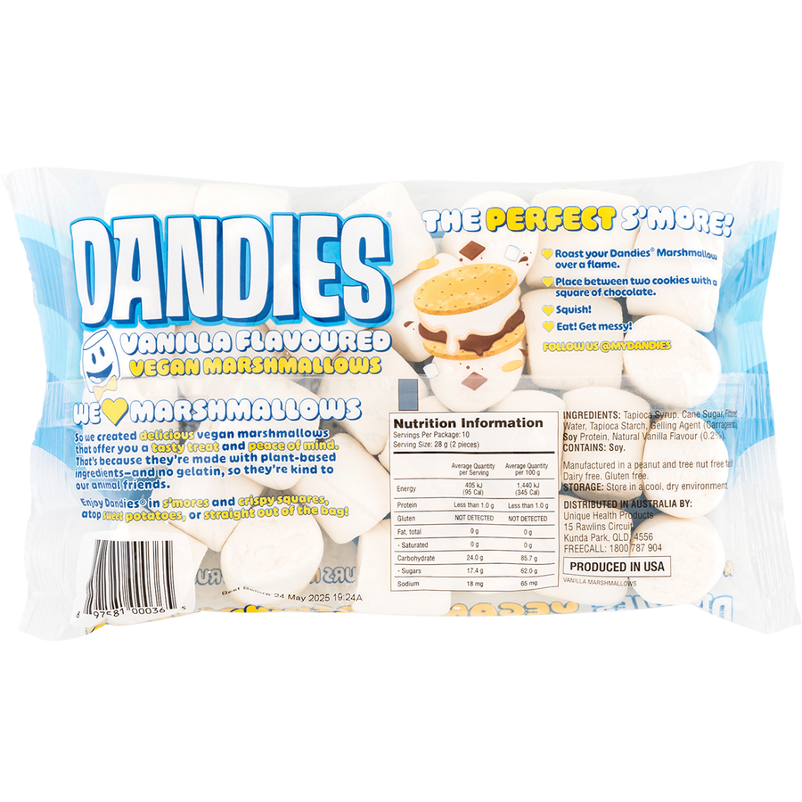 Dandies Vegan Vanilla Marshmallows