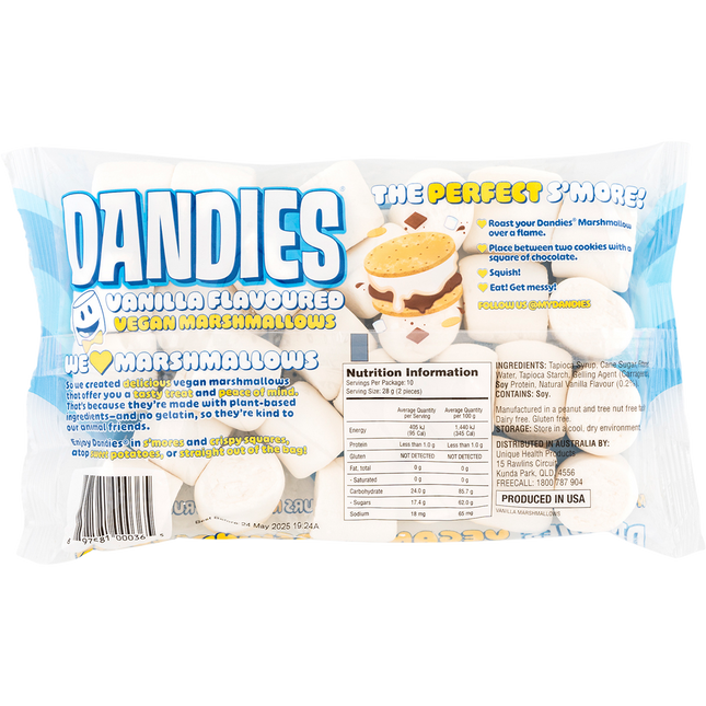 Dandies Vegan Vanilla Marshmallows