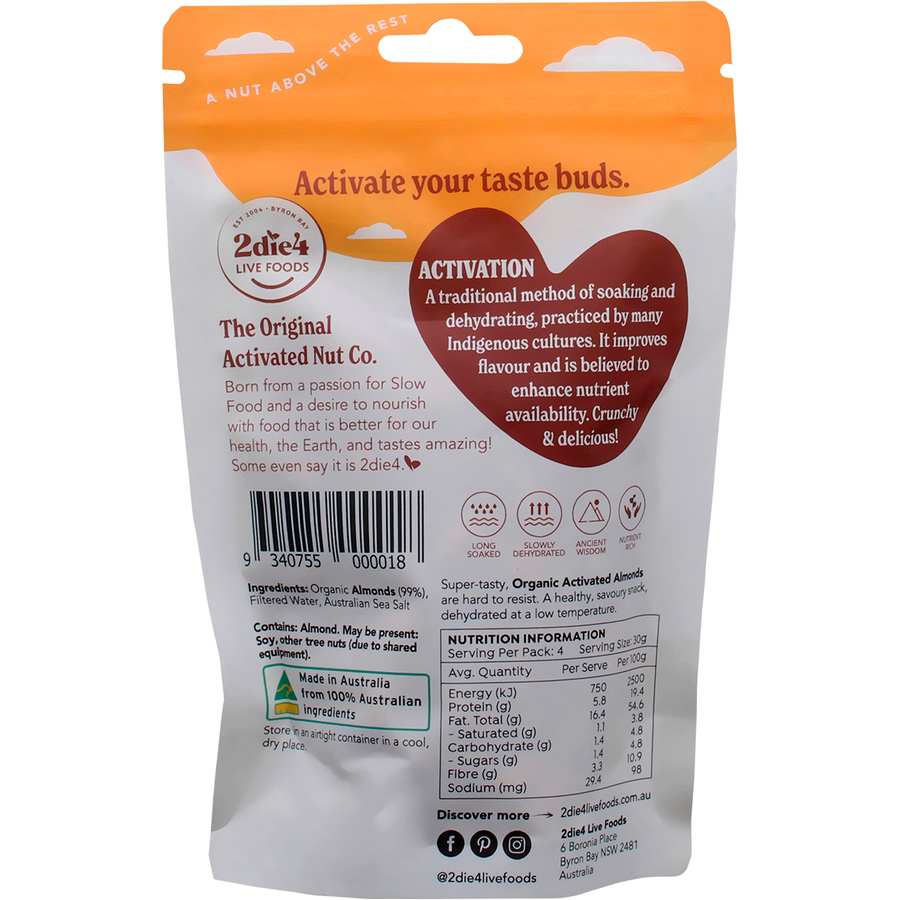 Organic Activated Almonds