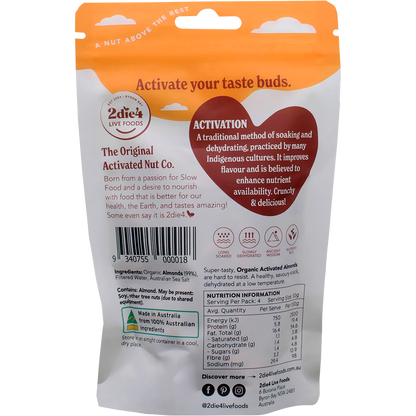Organic Activated Almonds