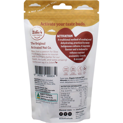 Organic Activated Tamari Almonds