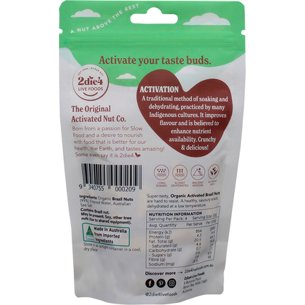 Organic Activated Brazil Nuts