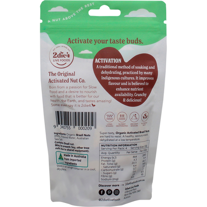 Organic Activated Brazil Nuts