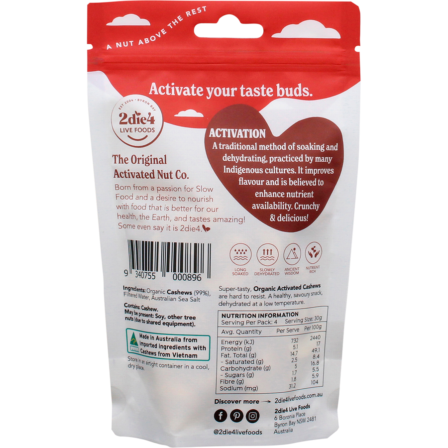Organic Activated Cashews