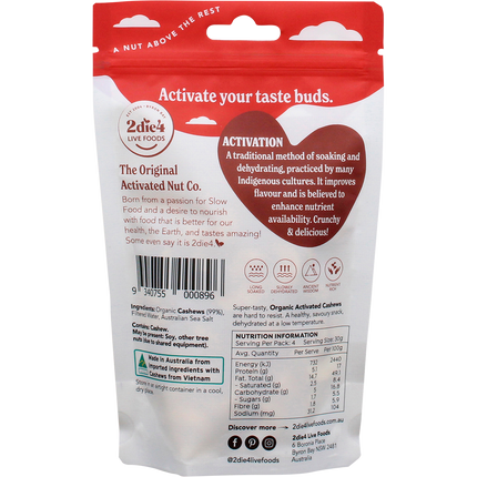 Organic Activated Cashews
