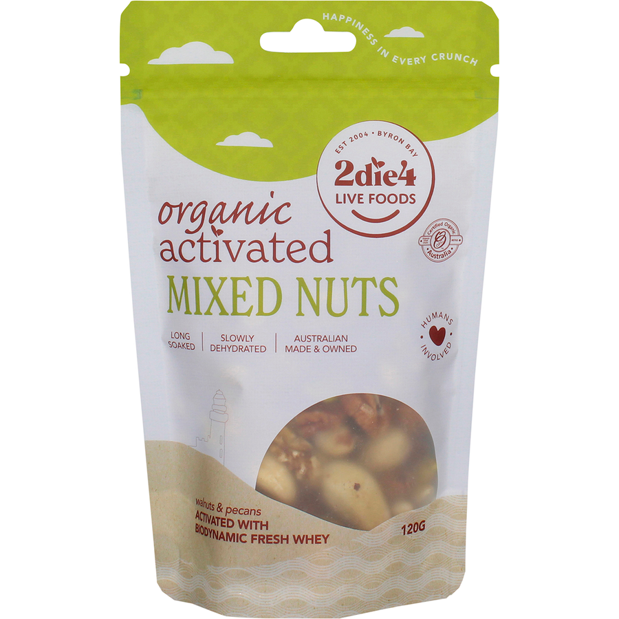 Organic Activated Mixed Nuts with Fresh Whey