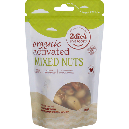 Organic Activated Mixed Nuts with Fresh Whey