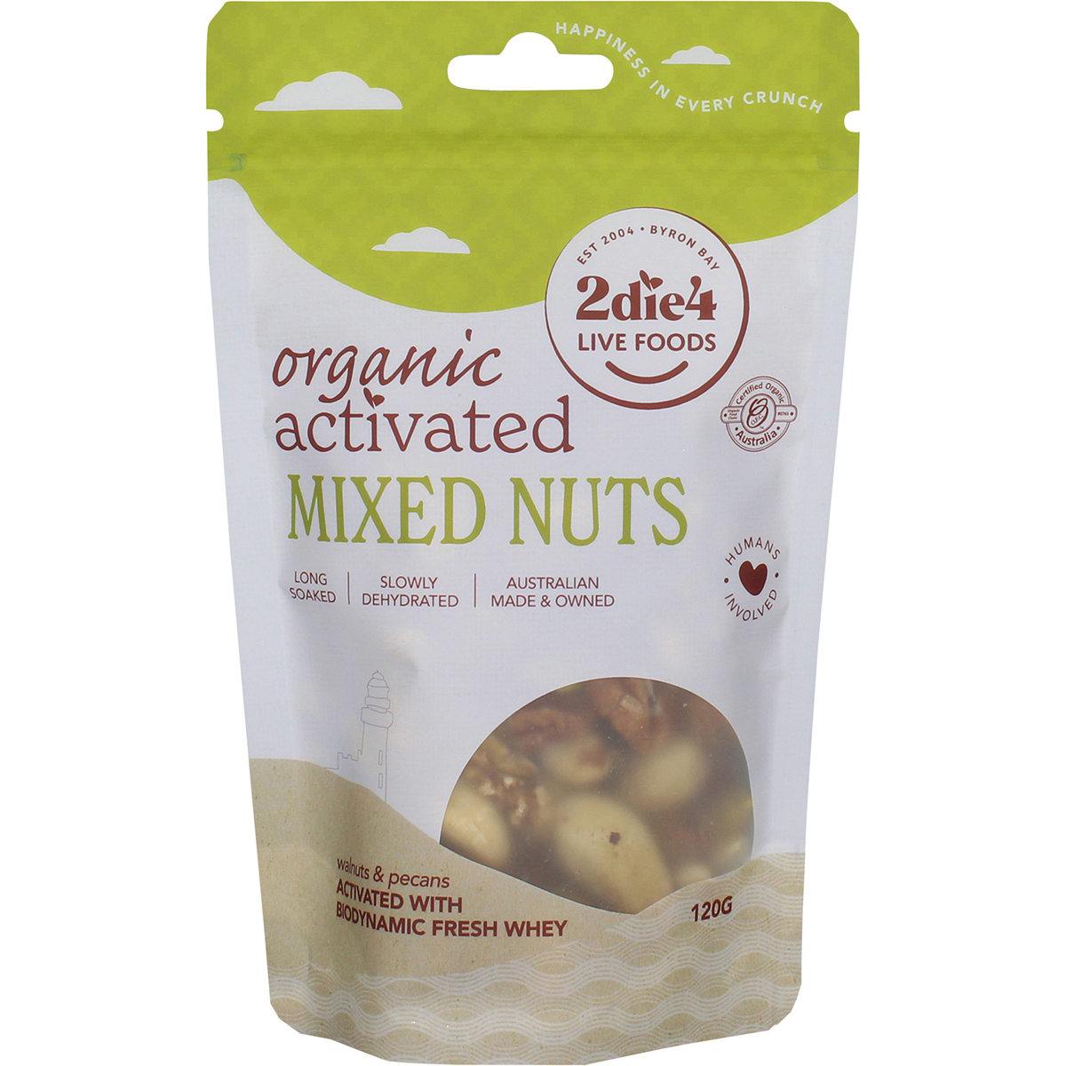 Organic Activated Mixed Nuts with Fresh Whey