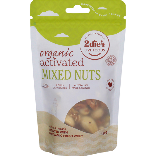 Organic Activated Mixed Nuts with Fresh Whey