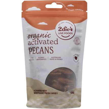 Organic Activated Pecans with Fresh Whey