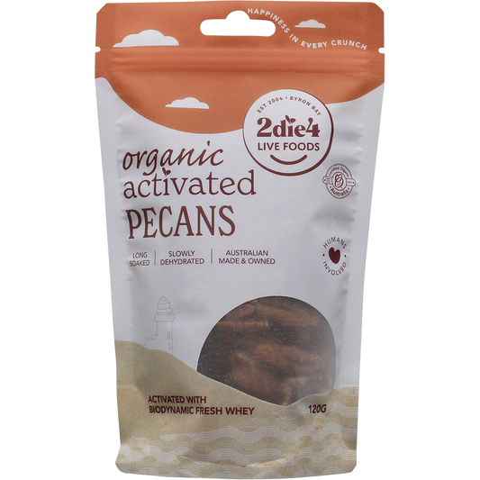 Organic Activated Pecans with Fresh Whey