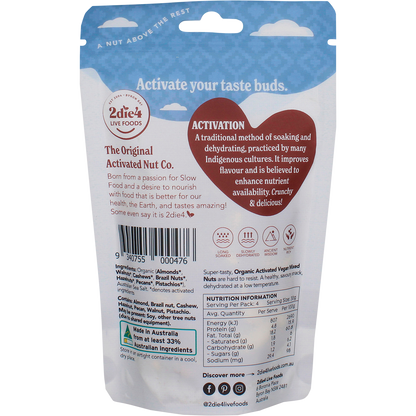 Organic Activated Mixed Nuts Vegan