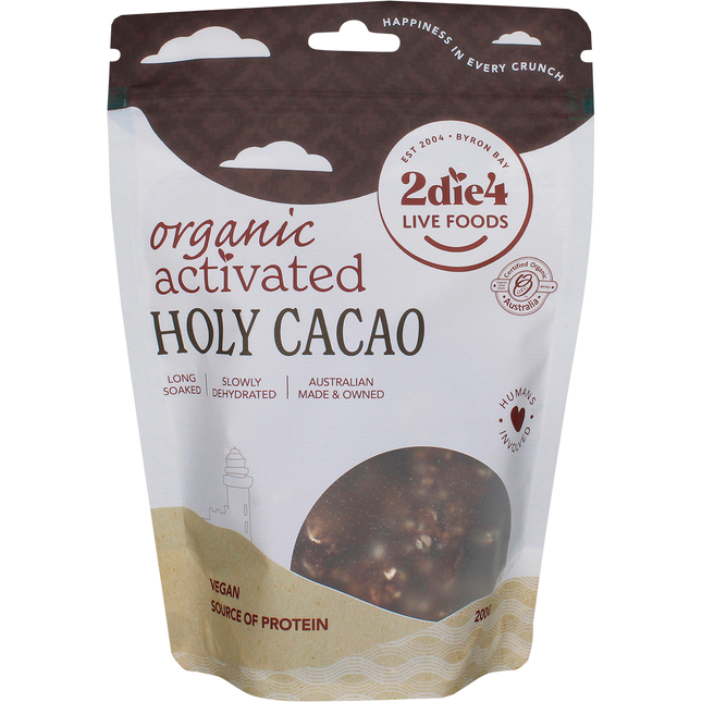 Organic Activated Holy Cacao Granola Clusters