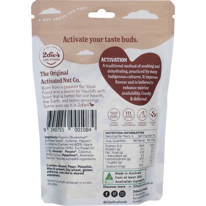 Organic Activated Muesli Vegan