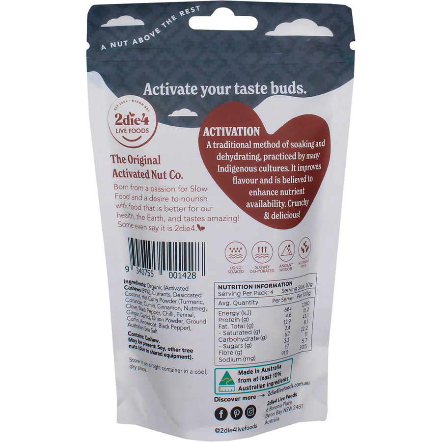 Organic Activated Masala Cashews