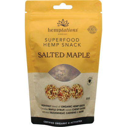 Hemptations Superfood Hemp Snack Salted Maple