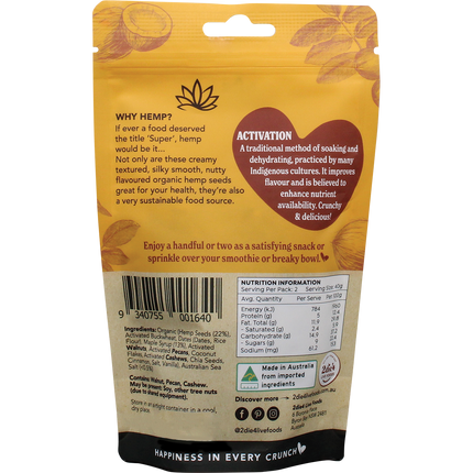 Hemptations Superfood Hemp Snack Salted Maple