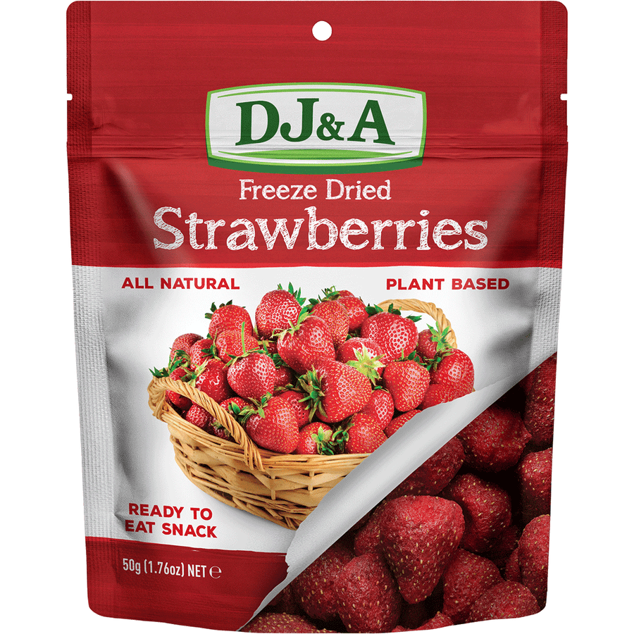 DJ&A Freeze Dried Strawberries