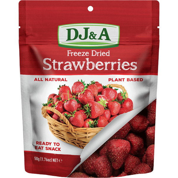 DJ&A Freeze Dried Strawberries