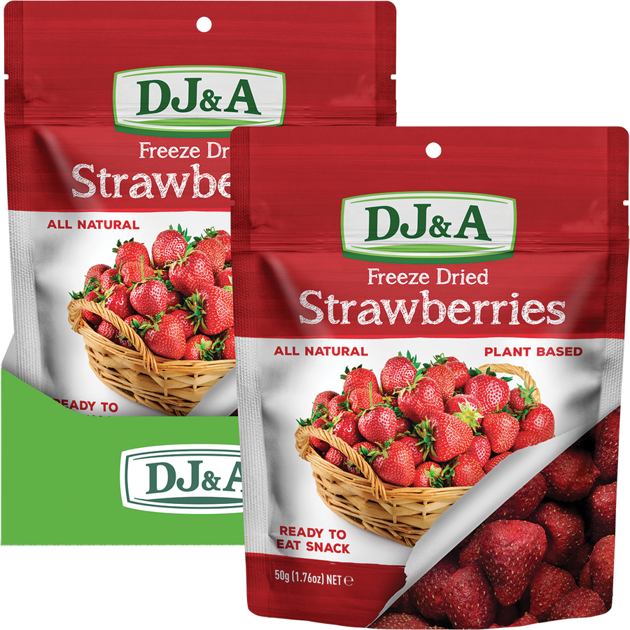 DJ&A Freeze Dried Strawberries