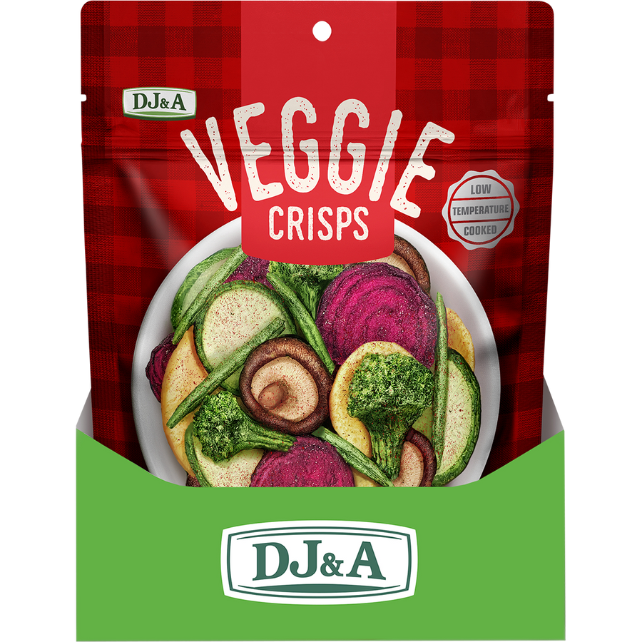 DJ&A Veggie Crisps Hot & Spicy