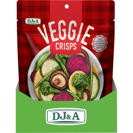 DJ&A Veggie Crisps Hot & Spicy