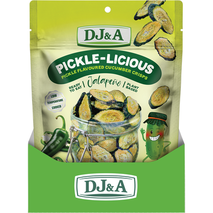 Pickle-Licious Pickle Flavoured Cucumber Jalapeno - Display Pack