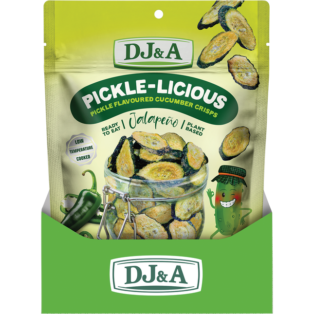 Pickle-Licious Pickle Flavoured Cucumber Jalapeno - Display Pack