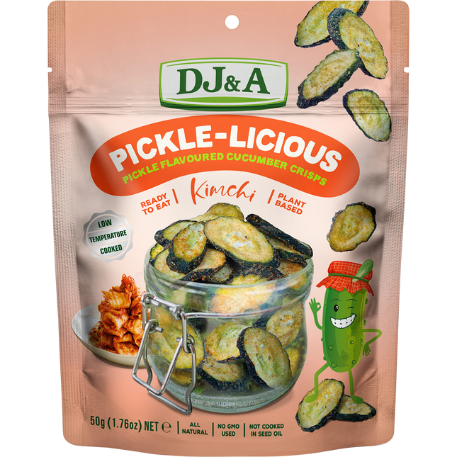 Pickle-Licious Pickle Flavoured Cucumber Kimchi - Front View