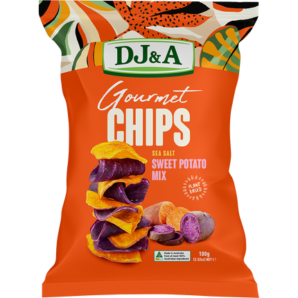 DJ&A Gourmet Chips Sweet Potato Mix Sea Salt