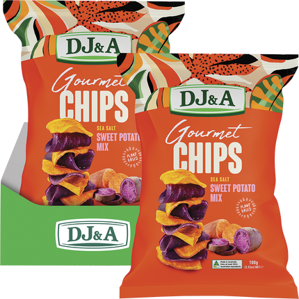 DJ&A Gourmet Chips Sweet Potato Mix Sea Salt