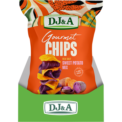 DJ&A Gourmet Chips Sweet Potato Mix Sea Salt