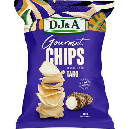 DJ&A Gourmet Chips Taro Seasoned Salt