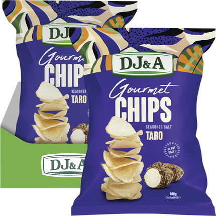 DJ&A Gourmet Chips Taro Seasoned Salt