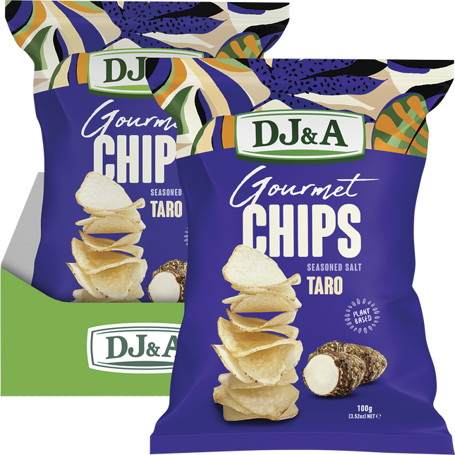 DJ&A Gourmet Chips Taro Seasoned Salt