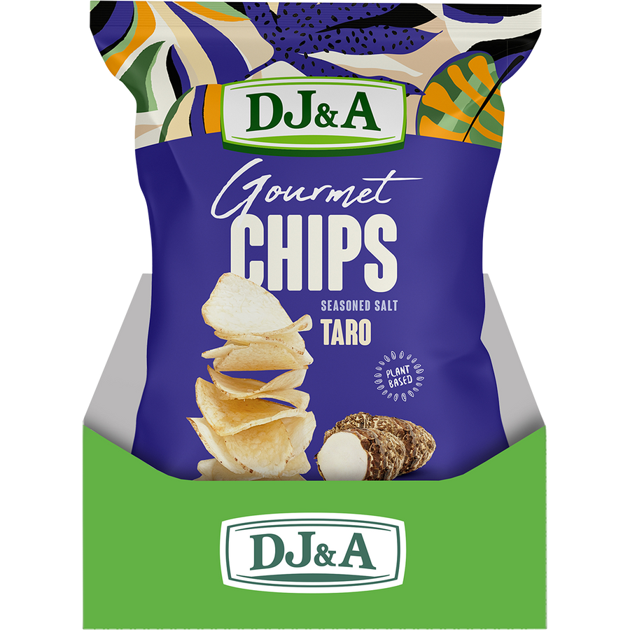 DJ&A Gourmet Chips Taro Seasoned Salt
