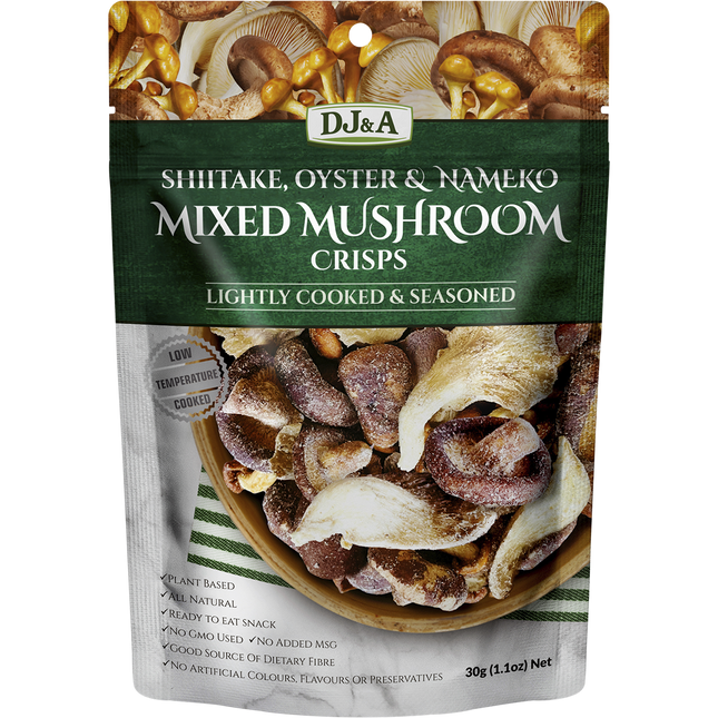 DJ&A Mixed Mushroom Crisps