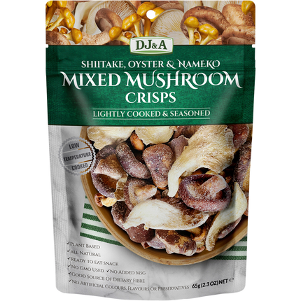 DJ&A Mixed Mushroom Crisps
